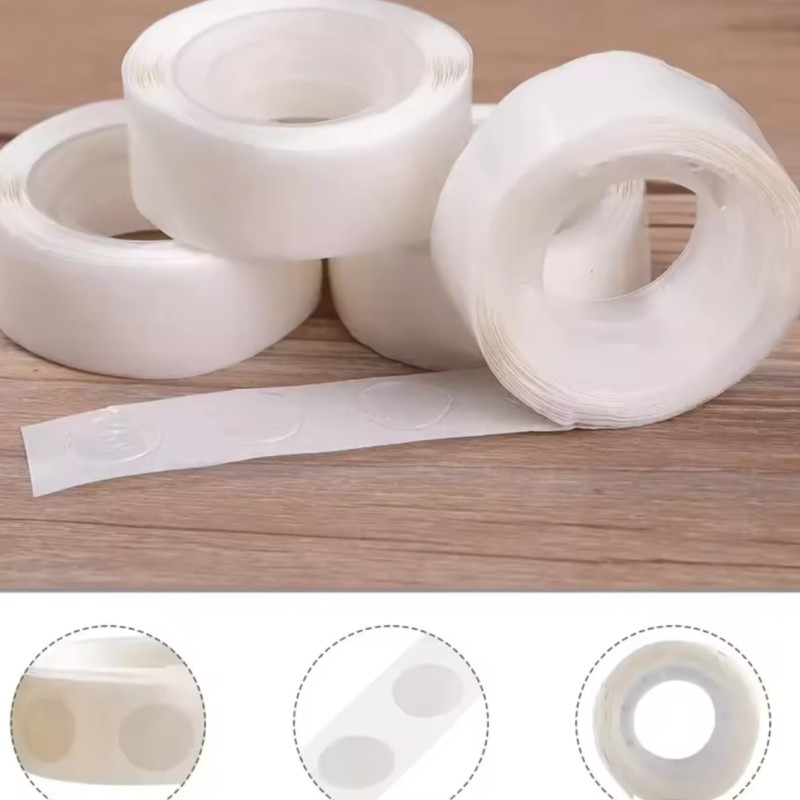 TAŚMA Dwustronne KROPKI klejące KLEJ DO BALONÓW