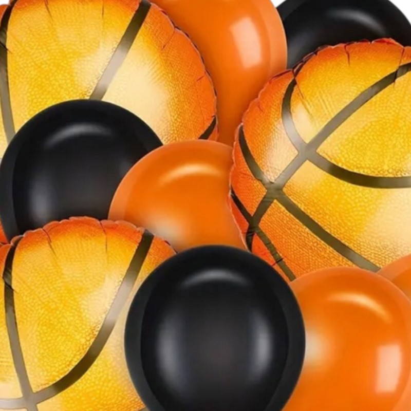Zestaw balonów Koszykówka 13 sztuk