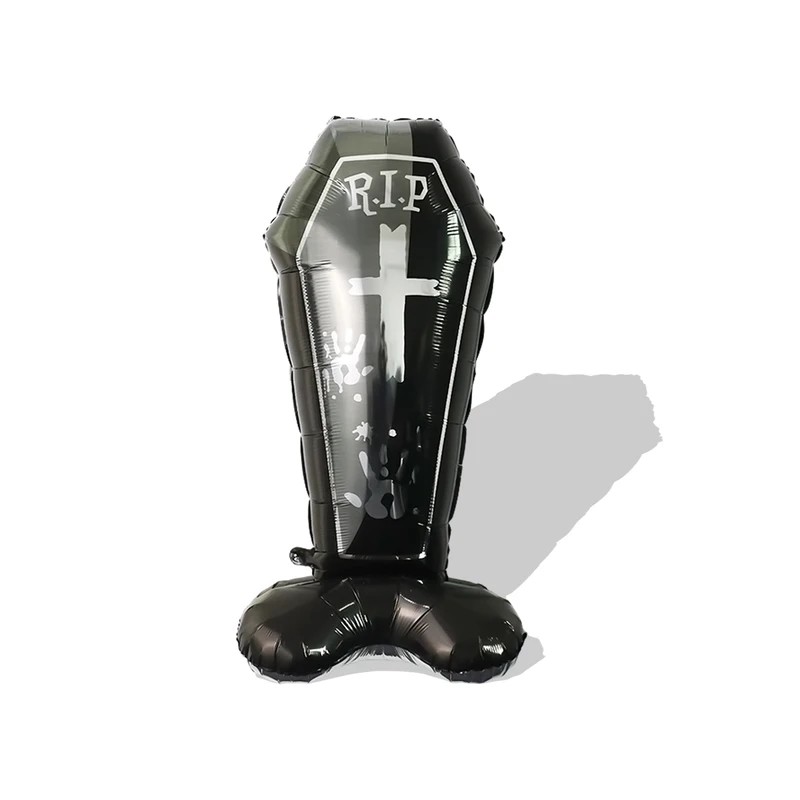 Balon foliowy trumna Halloween 122x60 cm