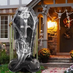 Balon foliowy trumna Halloween 122x60 cm