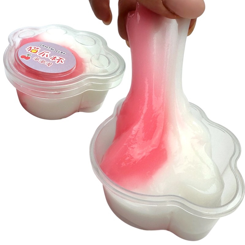 Slime Kocia Łapka Mleczko Pianka