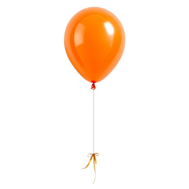 Balony lateksowe gładkie pomarańczowe 12" 30cm