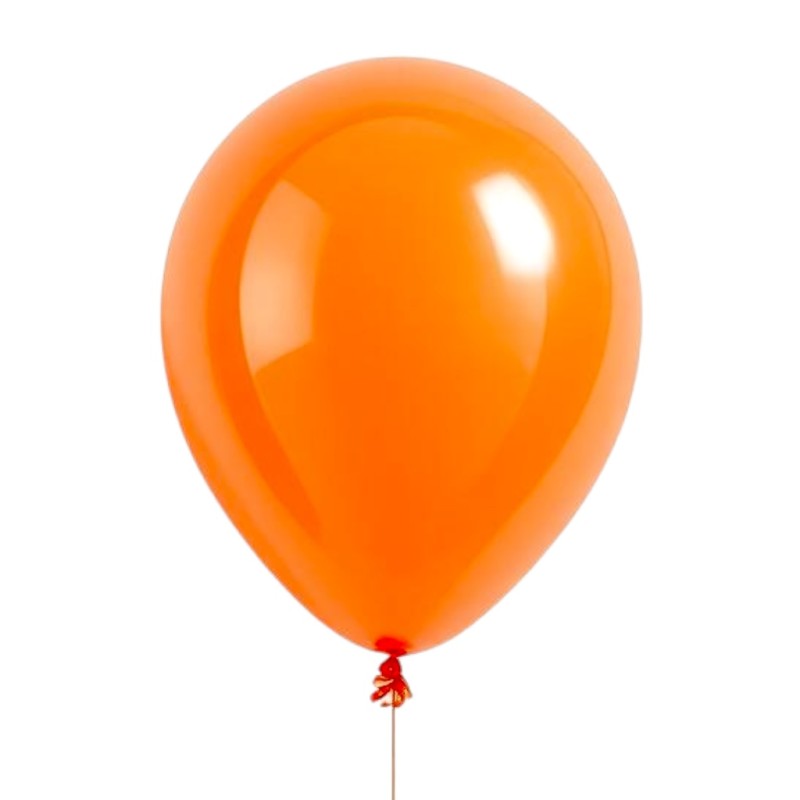 Balony lateksowe gładkie pomarańczowe 12" 30cm