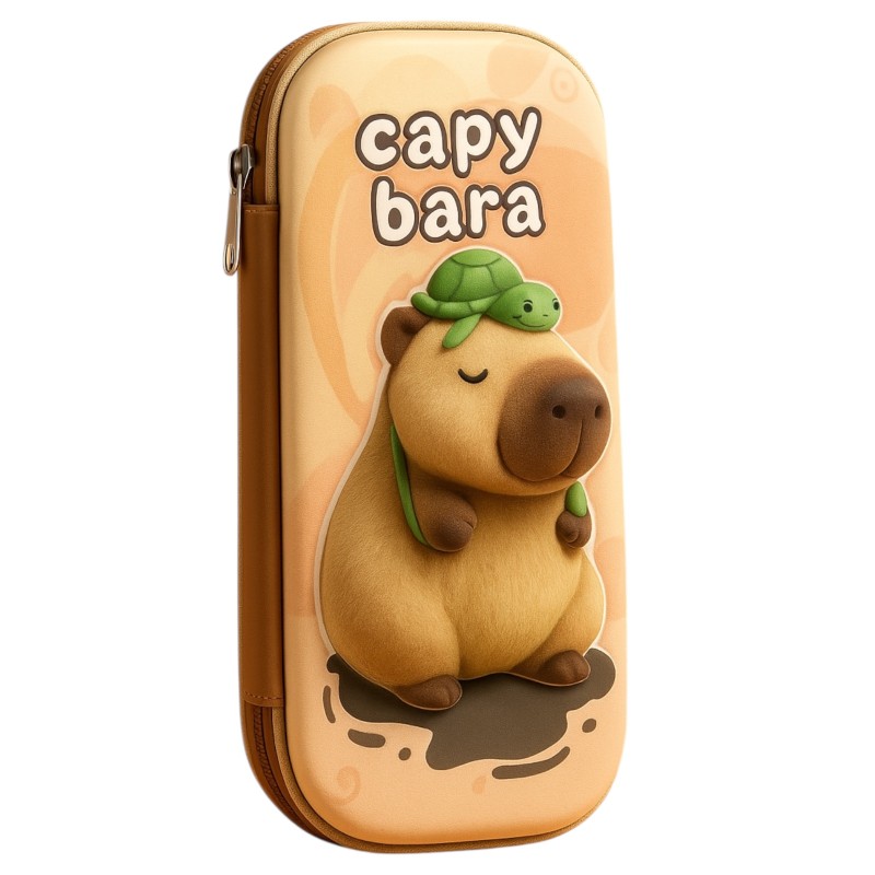 Piórnik 3D z Kapibarą dla Dzieci