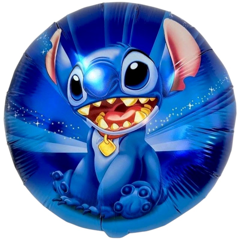 Zestaw Balonów Stich 80 cm Dekoracja Urodzinowa