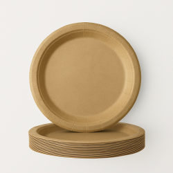 Talerzyki papierowe 23cm Eko 20 sztuk