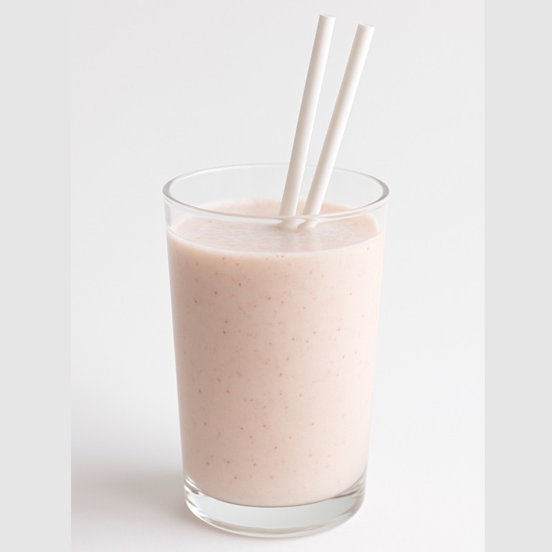 Słomki papierowe białe 20 szt.