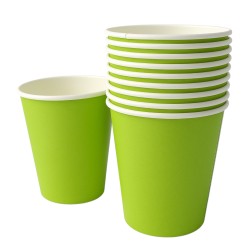 Kubeczki papierowe zielone...