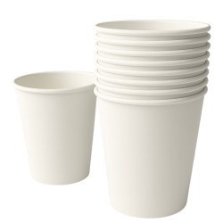 Kubeczki papierowe białe 10...