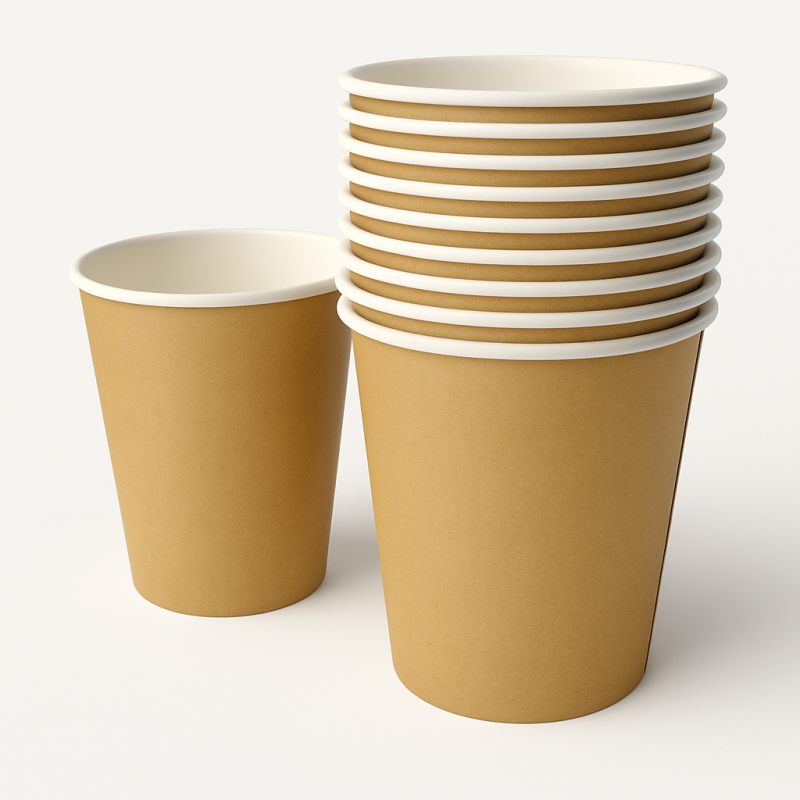 Kubeczki papierowe Eko 10 sztuk 250ml