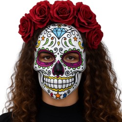 Maska La Catrina Diament...