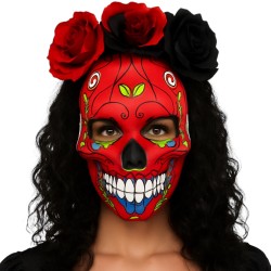 Maska La Catrina Czerwona...