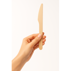 Noże drewniane 16cm zestaw 10 sztuk