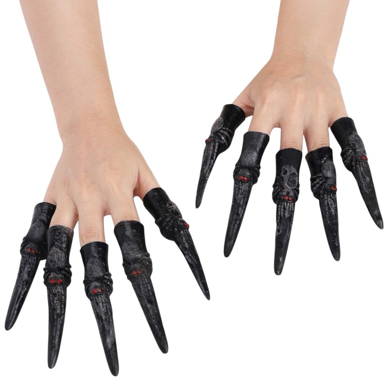 Zestaw Pazurów Wiedźmy z Pająkami 5 sztuk