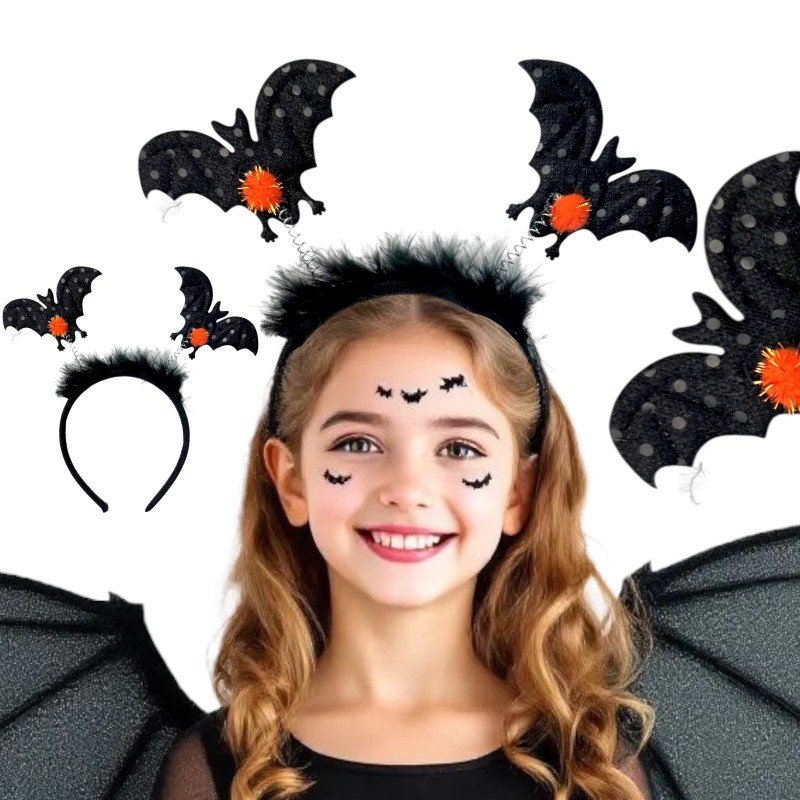 Opaska Nietoperz nietoperze halloween Strój Nietoperz