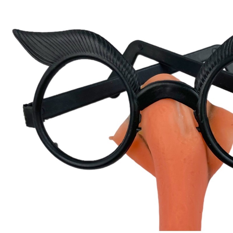Nos wiedźma + okulary Halloween