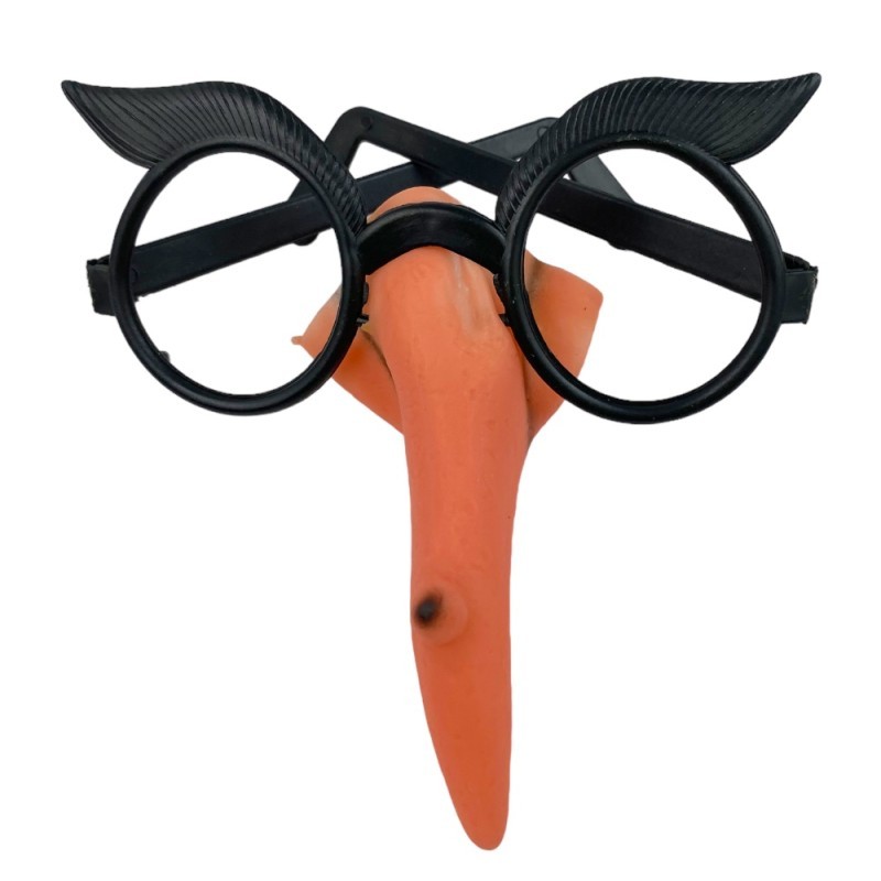 Nos wiedźma + okulary Halloween