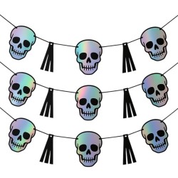 Baner Halloween Czaszki...