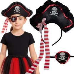 Strój Tutu Piratka z Opaską...