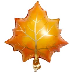 Balon foliowy liść jesienny