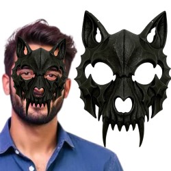 Maska wilkołak na Halloween...