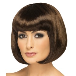 Peruka  BOB brązowa