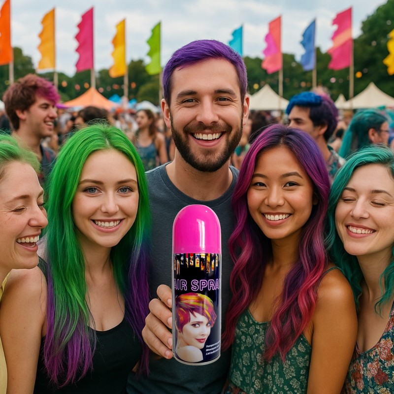 Lakier Koloryzujący do włosów Spray 125ml