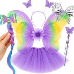 Zestaw Strój Fioletowy...