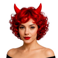 Peruka Diabeł Czerwone...
