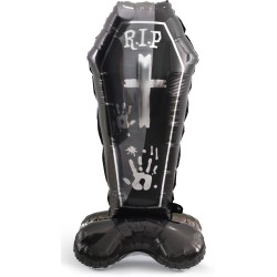 Balon foliowy trumna Halloween 122x60 cm