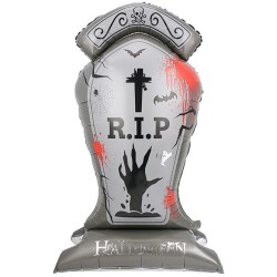 Balon foliowy nagrobek Halloween 150x78 cm 1 szt.