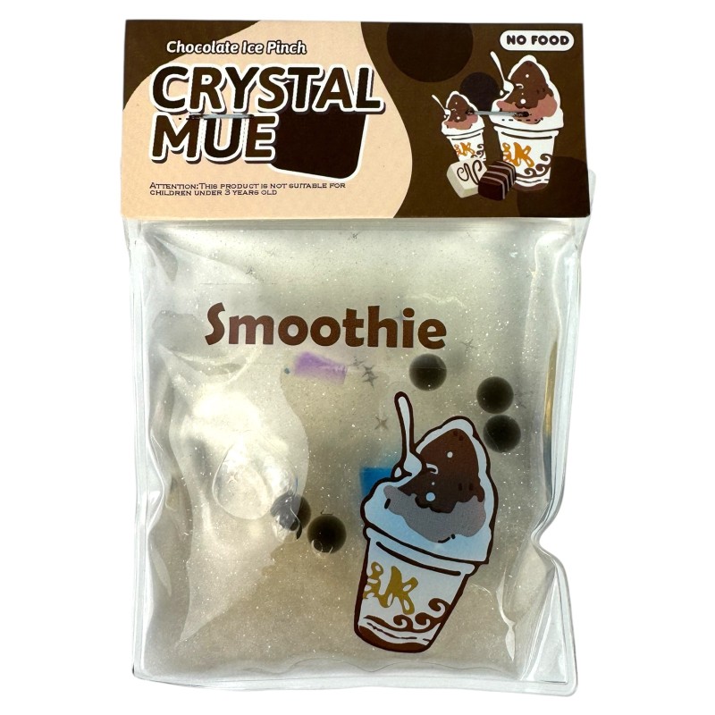 Zestaw 4 Slime Smoothie Bubble Tea Masy Sensoryczne