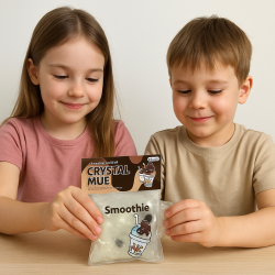 Zestaw 4 Slime Smoothie Bubble Tea Masy Sensoryczne