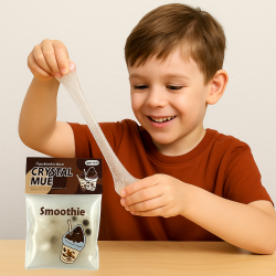 Zestaw 4 Slime Smoothie Bubble Tea Masy Sensoryczne