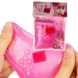 Zestaw 4 Slime Smoothie Bubble Tea Masy Sensoryczne