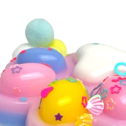 Gniotek Kocia Łapka Pastel z posypkami sensorycznymi