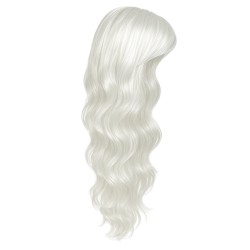 Peruka biała długie włosy cosplay 1 szt.