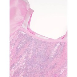 Sukienka kostiumowa Magiczna Księżniczka – różowa