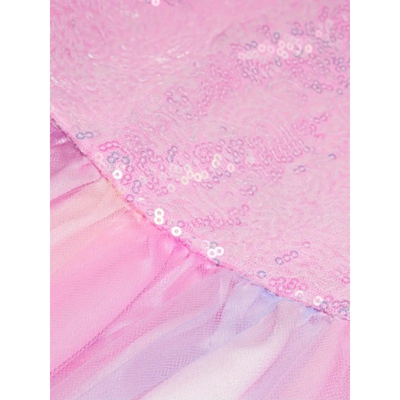 Sukienka kostiumowa Magiczna Księżniczka – różowa