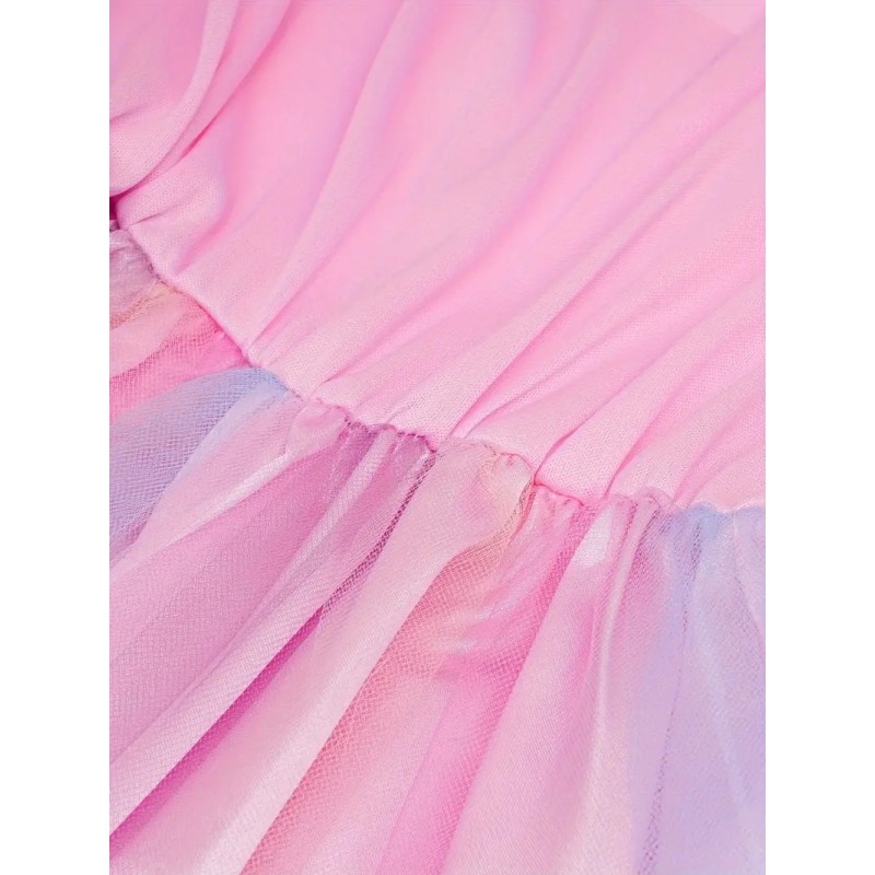 Sukienka kostiumowa Magiczna Księżniczka – różowa