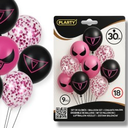 Zestaw Balony Wieczór Panieński 9szt