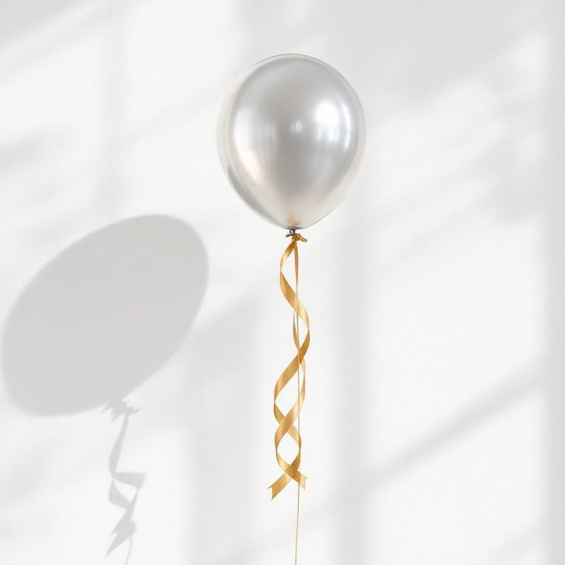 Zestaw Balonów Ślubnych Just Married 6 Sztuk