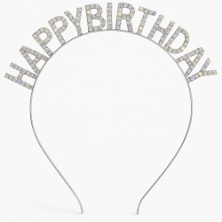 Diadem Opaska urodzinowa z napisem Happy Birthday