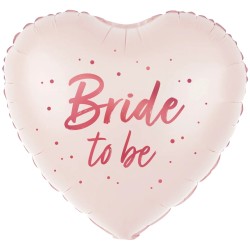 Balon foliowy Serce Bride to be 45cm