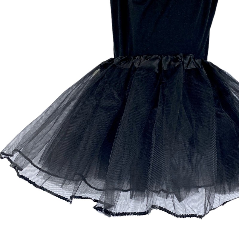 Strój Tutu Wednesday z Czaszką dla Dzieci