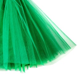 Spódniczka tutu zielona z podszewką