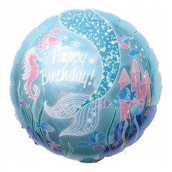Zestaw balonów Syrenka Mermaid 7 sztuk