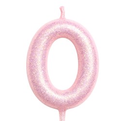 Świeczka urodzinowa różowa...