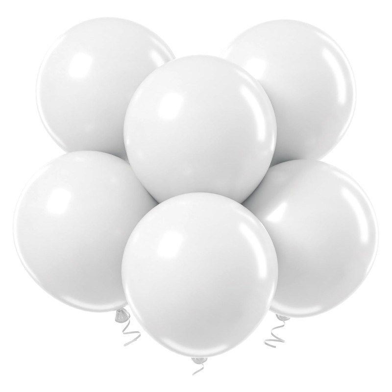 Balony lateksowe 45 cm białe