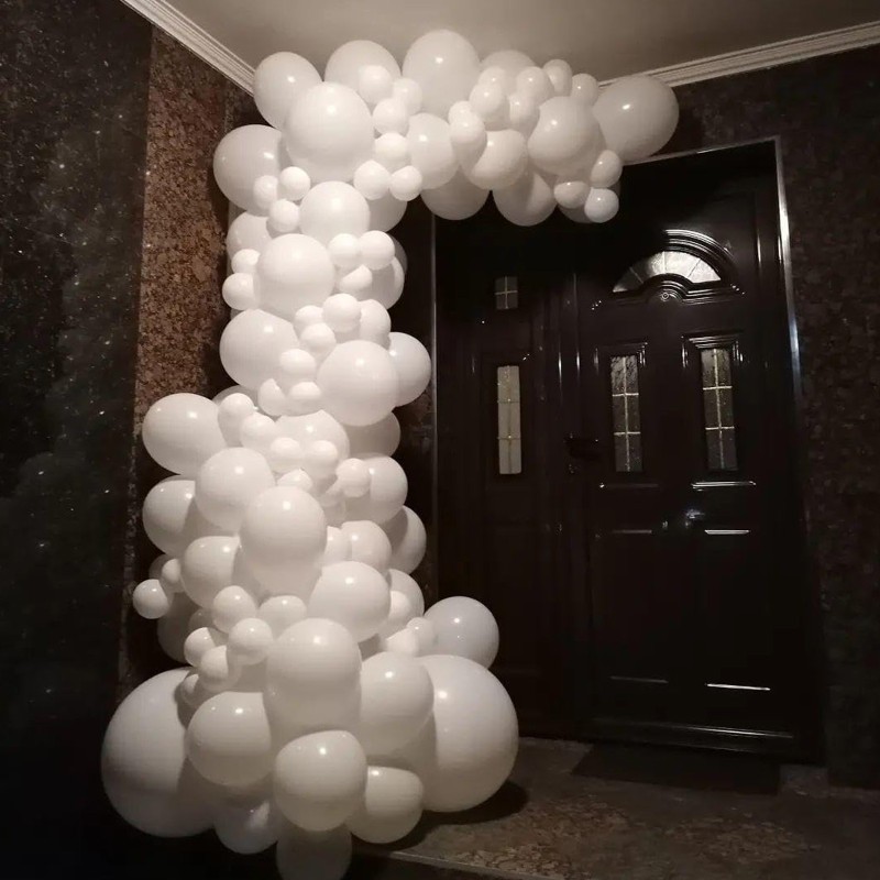 Balony lateksowe 45 cm białe